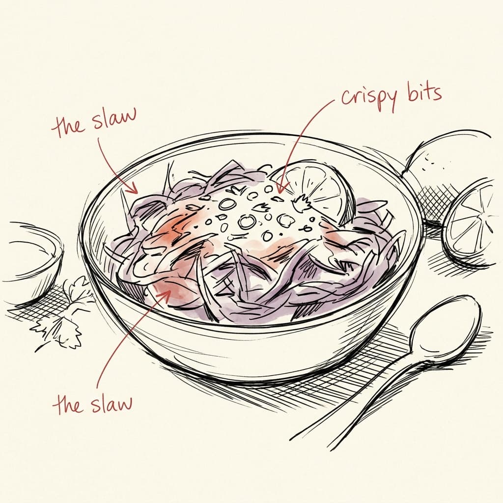 Creamy Sriracha Lime Slaw