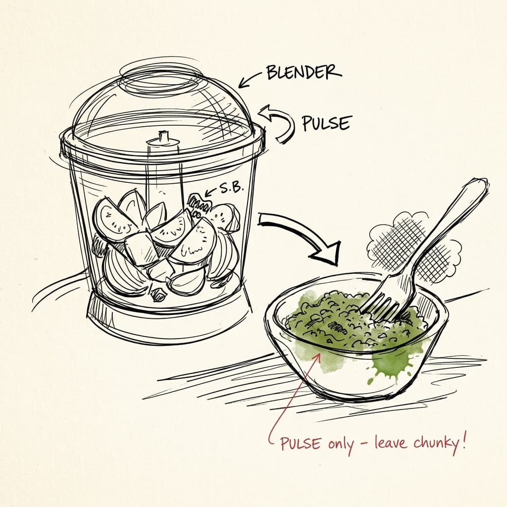 Tomatillo Scotch Bonnet Salsa Cruda